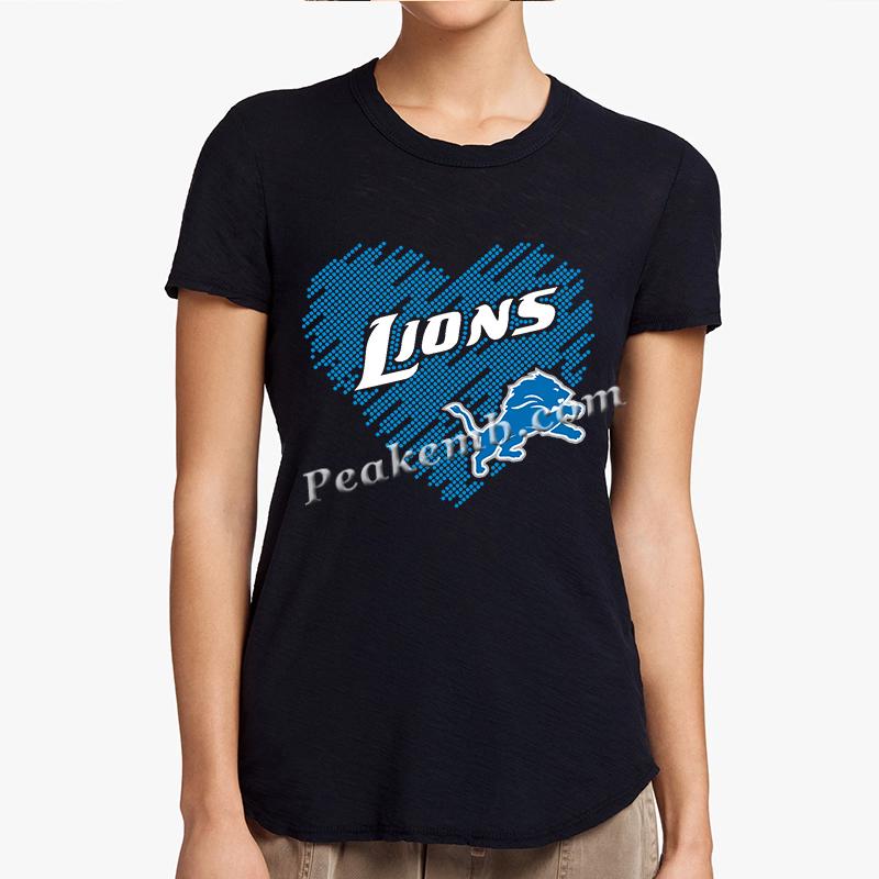 wholesale rhinestone heart w/ lions logo design nfl heat iron on Transfer 7 wholesale rhinestone heart w/ lions logo design nfl heat iron on Transfer - Image 5