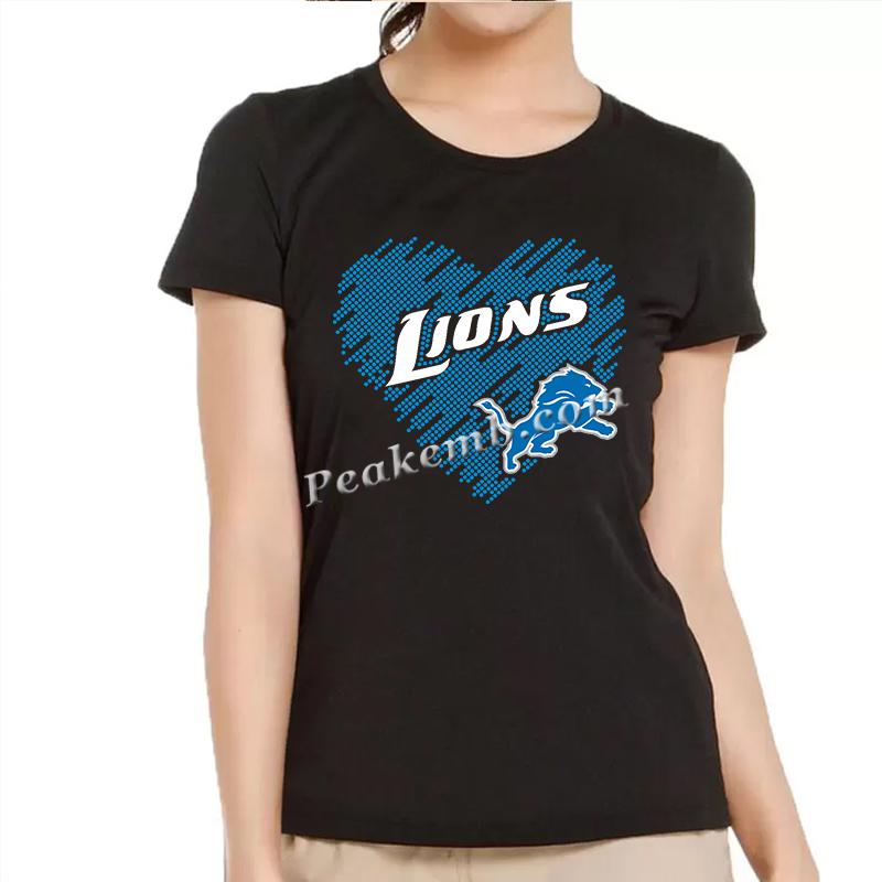wholesale rhinestone heart w/ lions logo design nfl heat iron on Transfer 6 wholesale rhinestone heart w/ lions logo design nfl heat iron on Transfer - Image 4