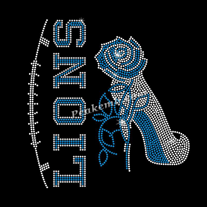 wholesale lions w/ high heel & flower & half ball nfl rhinestone iron on Transfer 8 wholesale lions w/ high heel & flower & half ball nfl rhinestone iron on Transfer - Image 6