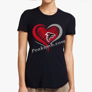 wholesale heart w/ falcons logo des &hellip;