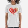 wholesale heart w/ 49ers logo design nfl heat iron on Transfer 1 262Peakxf 2107139
