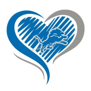 wholesale heart w/ lions logo desig …