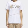 wholesale "PEACE LOVE SAINTS" letters w/ patterns nfl rhinestone iron on Transfer 2 294