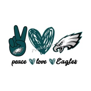 wholesale peace love w/ eagles logo …