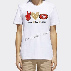 wholesale peace love w/ 49ers logo  &hellip;