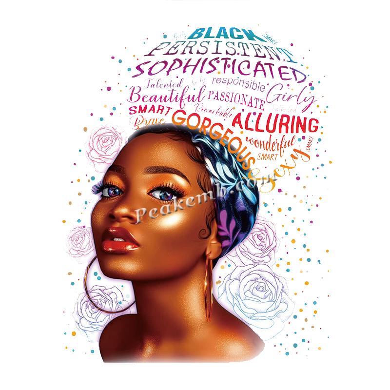 wholesale afro girl w/ Motivational words heat Transfer vinyl design fit for tshirt hat bag etc. 8 wholesale afro girl w/ Motivational words heat Transfer vinyl design fit for tshirt hat bag etc. - Image 6