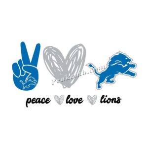 wholesale peace love w/ lions logo  …
