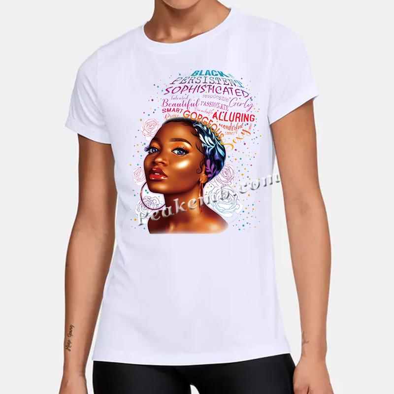 wholesale afro girl w/ Motivational words heat Transfer vinyl design fit for tshirt hat bag etc. 5 wholesale afro girl w/ Motivational words heat Transfer vinyl design fit for tshirt hat bag etc. - Image 3
