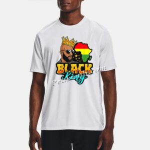 wholesale BLACK man w/ crown heat T &hellip;