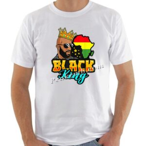 wholesale BLACK man w/ crown heat T &hellip;