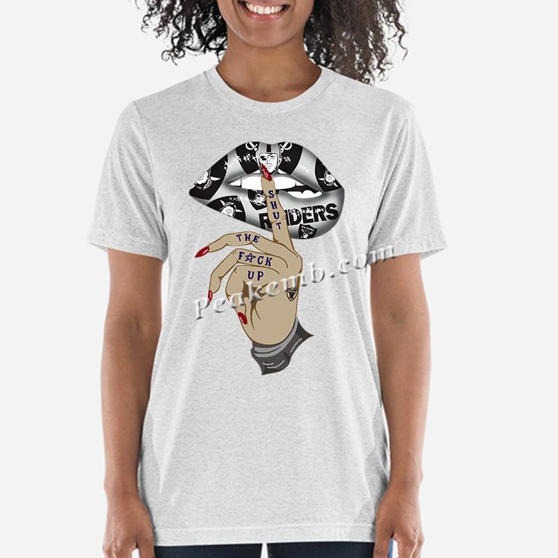 wholesale finger on lips w/ raiders logo design nfl heat iron on Transfer 7 wholesale finger on lips w/ raiders logo design nfl heat iron on Transfer - Image 5