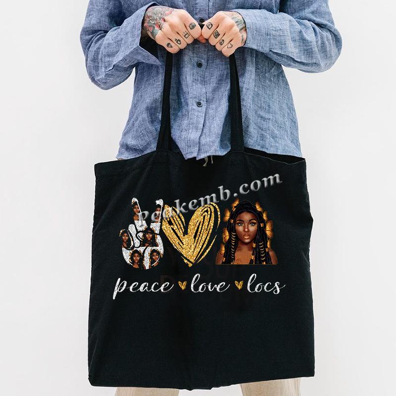 wholesale "peace love locs" afro girl heat Transfer vinyl design fit for tshirt hat bag etc. 7 wholesale "peace love locs" afro girl heat Transfer vinyl design fit for tshirt hat bag etc. - Image 5