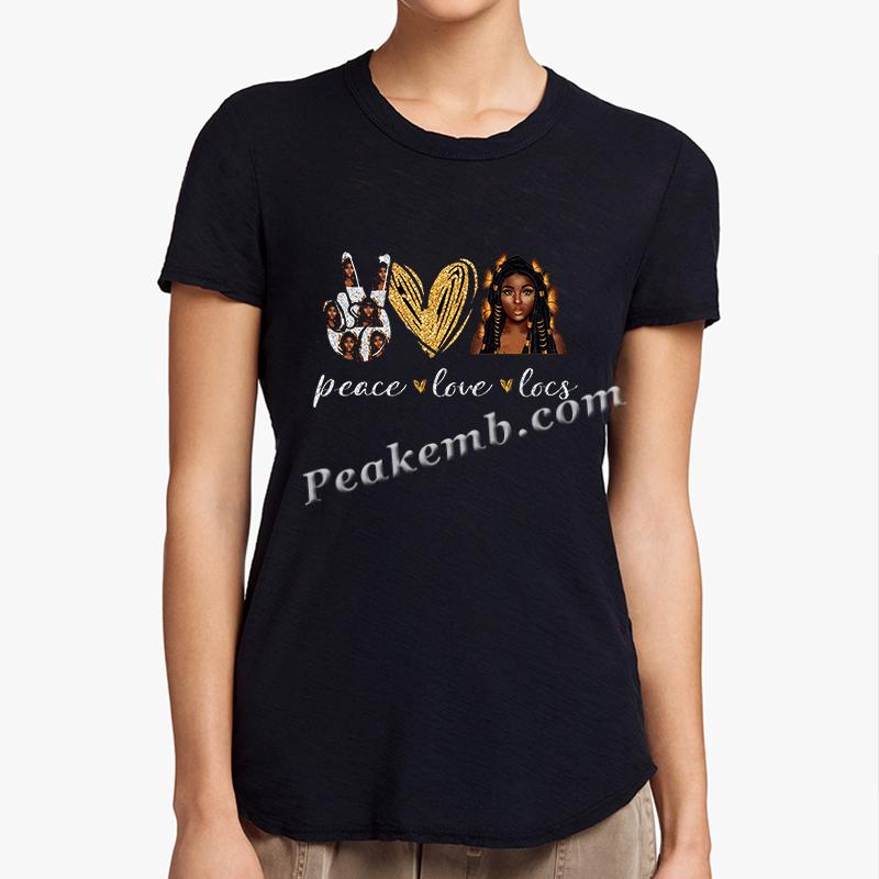 wholesale "peace love locs" afro girl heat Transfer vinyl design fit for tshirt hat bag etc. 6 wholesale "peace love locs" afro girl heat Transfer vinyl design fit for tshirt hat bag etc. - Image 4