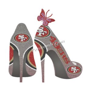 wholesale high heels w/ 49ers logo  …