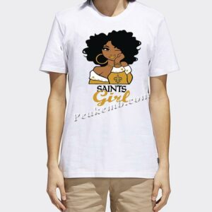 wholesale afro girl w/ SAINTS logo  …