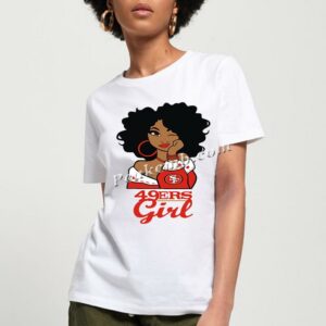 wholesale afro girl w/ 49ERS logo d &hellip;