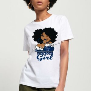 wholesale afro girl w/ COWBOYS logo …