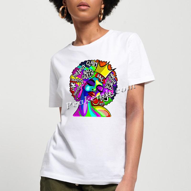 wholesale Colorful Afro girl w/ crown heat Transfer vinyl design fit for tshirt hat bag etc. 4 wholesale Colorful Afro girl w/ crown heat Transfer vinyl design fit for tshirt hat bag etc. - Image 2