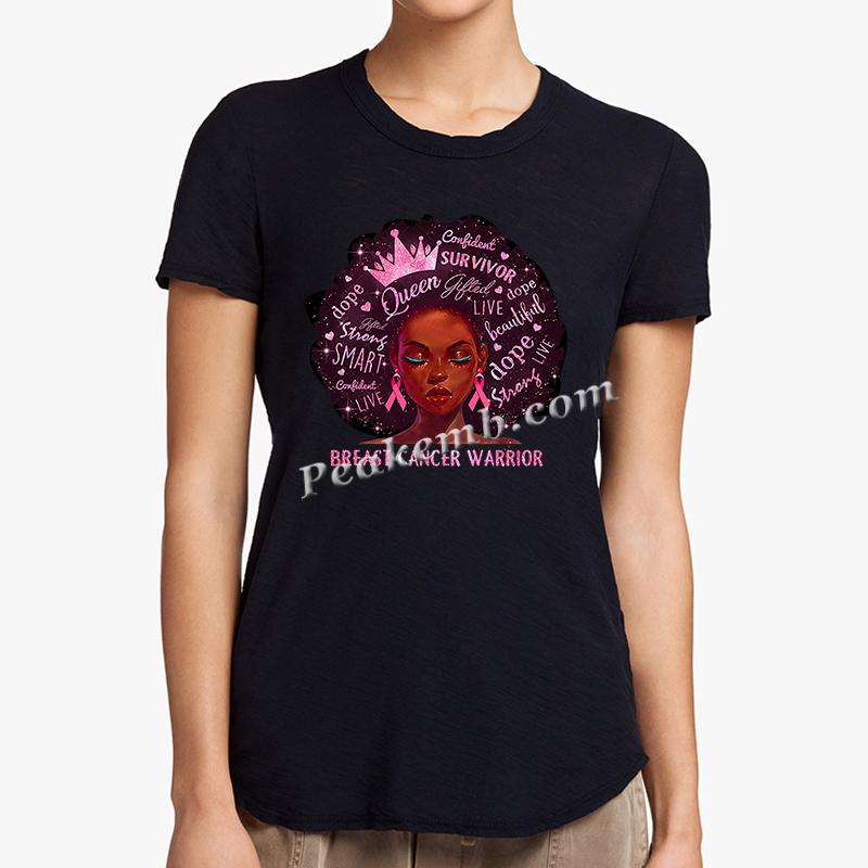 wholesale afro girl w/ "breast cancer warrior" heat Transfer vinyl design fit for tshirt hat bag etc. 6 wholesale afro girl w/ "breast cancer warrior" heat Transfer vinyl design fit for tshirt hat bag etc. - Image 4