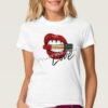 wholesale mouth bite lipstick heat Transfer vinyl design fit for tshirt hat bag etc. 2 84 2
