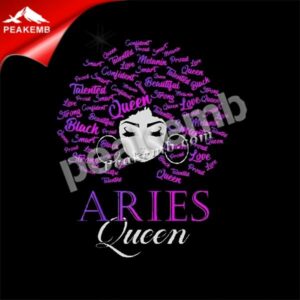 wholesale Aries Queen T-shirt Heat  &hellip;
