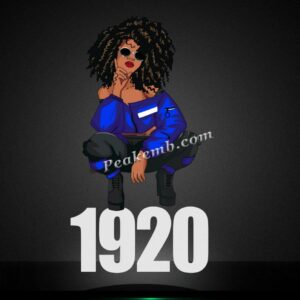 wholesale 1920 squatting afro girl  &hellip;