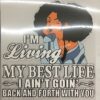 wholesale Custom Heat Printable viny Living my best life T-shirt transfer design 2 H3e305d62bad340b19f3fb40d43c614e0N