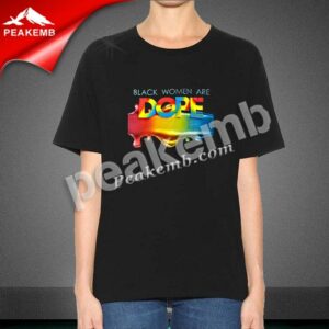 wholesale t-shirt printing Black Wo …