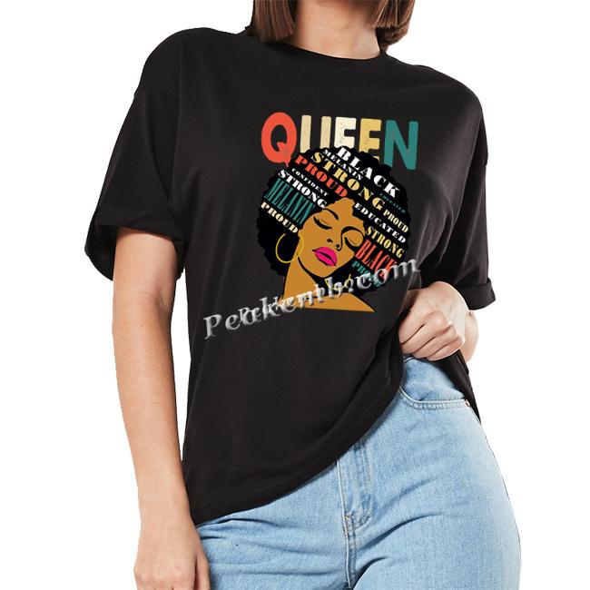 wholesale Best deal hot sale black melanin queen proud afro custom design heat press transfer printing 5 wholesale Best deal hot sale black melanin queen proud afro custom design heat press transfer printing - Image 3