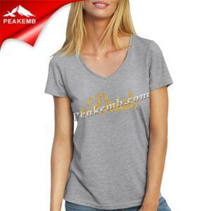 wholesale T-shirt  Metallic Gold he &hellip;