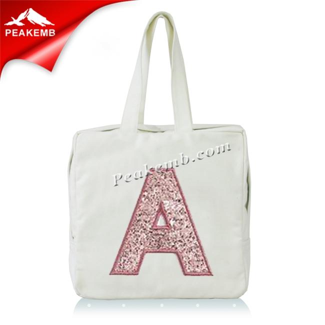 wholesale Iron on Embroidery Glitter Letter Patch For Garment Accessory 5 wholesale Iron on Embroidery Glitter Letter Patch For Garment Accessory - Image 3