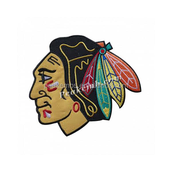 wholesale Indian Head Embroidery Custom Patch Iron on 3D Puff Embroidery for Hat 3 wholesale Indian Head Embroidery Custom Patch Iron on 3D Puff Embroidery for Hat