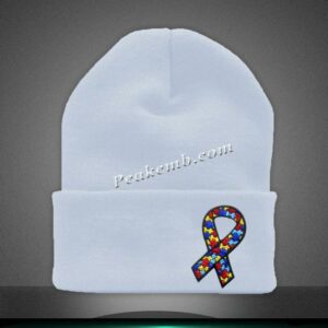 wholesale Custom Autism Ribbon Embr &hellip;