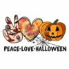 wholesale Garment accessories holiday t shirt decoration peace love halloween cheap iron on heat press transfer printing 1 Ha5aa1d8e2a354effb5eb42469cca3c84f
