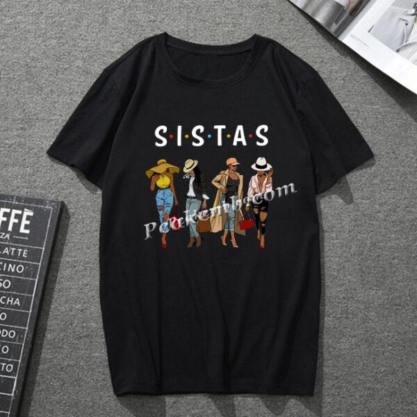T Shirt Iron On Decals Colorful Fashion Afro Girl Friends Heat Press ...