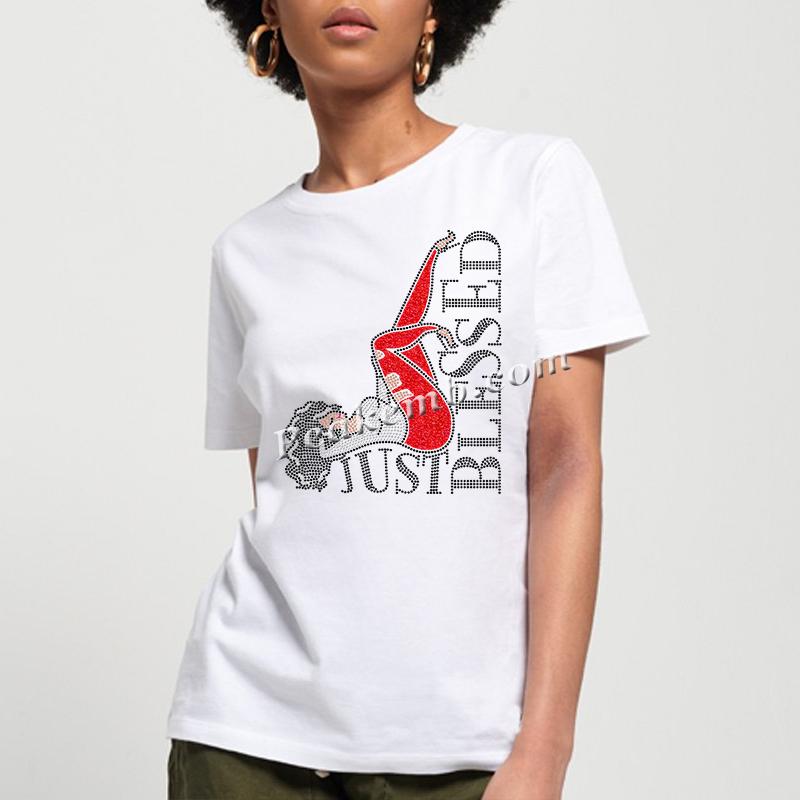 wholesale girl JUST BLESSED red design heat iron on transers for tshirt hat etc. 6 wholesale girl JUST BLESSED red design heat iron on transers for tshirt hat etc. - Image 4