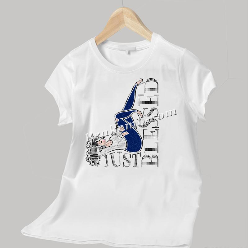 wholesale girl JUST BLESSED blue heat iron on transers for tshirt hat etc. 4 wholesale girl JUST BLESSED blue heat iron on transers for tshirt hat etc. - Image 2