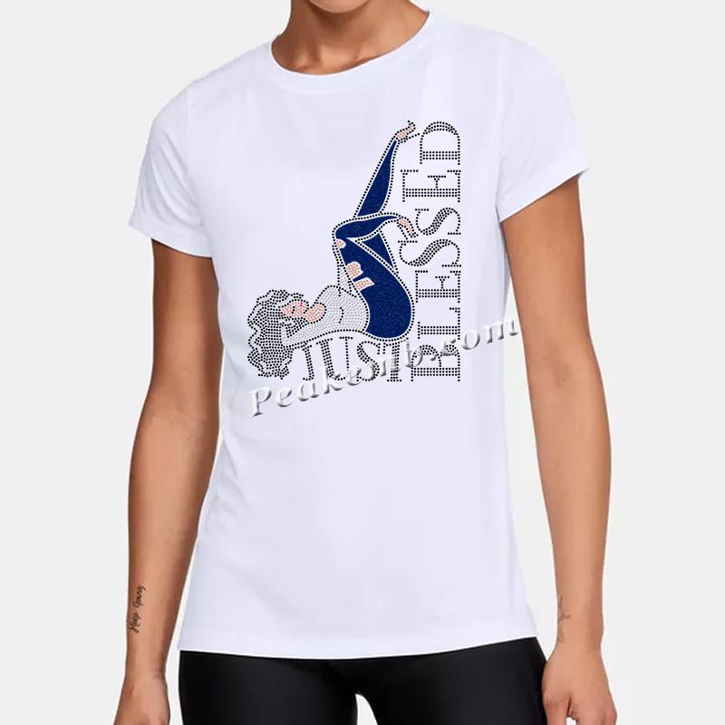 wholesale girl JUST BLESSED blue heat iron on transers for tshirt hat etc. 5 wholesale girl JUST BLESSED blue heat iron on transers for tshirt hat etc. - Image 3
