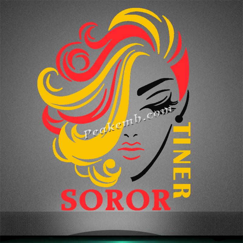 wholesale Afro girl SOROR TINER design heat iron on transers for tshirt hat etc. 8 wholesale Afro girl SOROR TINER design heat iron on transers for tshirt hat etc. - Image 6