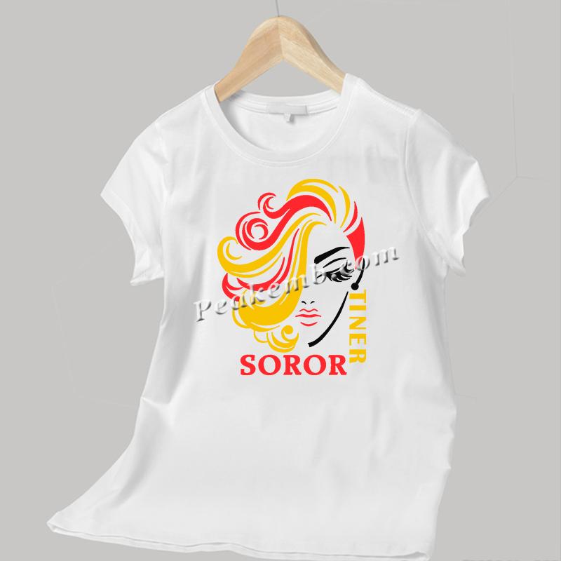 wholesale Afro girl SOROR TINER design heat iron on transers for tshirt hat etc. 4 wholesale Afro girl SOROR TINER design heat iron on transers for tshirt hat etc. - Image 2