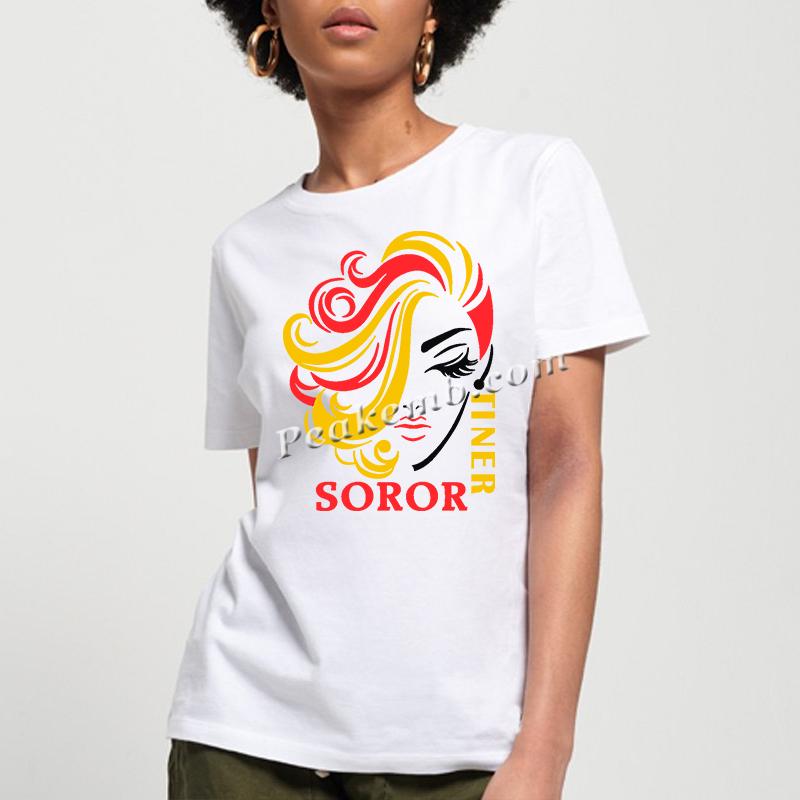 wholesale Afro girl SOROR TINER design heat iron on transers for tshirt hat etc. 6 wholesale Afro girl SOROR TINER design heat iron on transers for tshirt hat etc. - Image 4