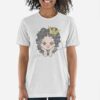 wholesale little Afro girl w/ crown design rhinestone iron on transers for tshirt hat etc. 1 p0903c176 1