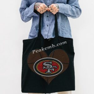 wholesale heart w/ 49ers design  rh &hellip;