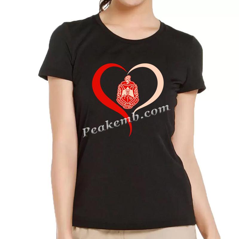 wholesale heart Delta Sigma Theta design iron on transfers for tshirt hat etc 6 wholesale heart Delta Sigma Theta design iron on transfers for tshirt hat etc - Image 4