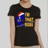 wholesale Sigma Gamma Rho (??????) christmas hat design & "I'M THAT SIGMA" iron on heat transfers 1 132 1