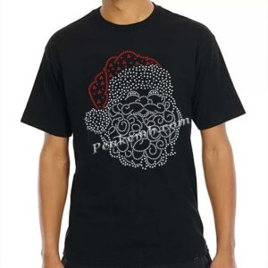santa face design xmas rhinestone i &hellip;