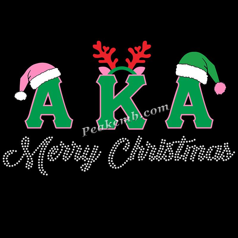 wholesale Alpha Kappa Alpha (??????) & hats & merry christmas rhinestone letters iron on heat transfers 8 wholesale Alpha Kappa Alpha (??????) & hats & merry christmas rhinestone letters iron on heat transfers - Image 6