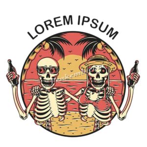LOREM IPSUM happy skulls halloween  …