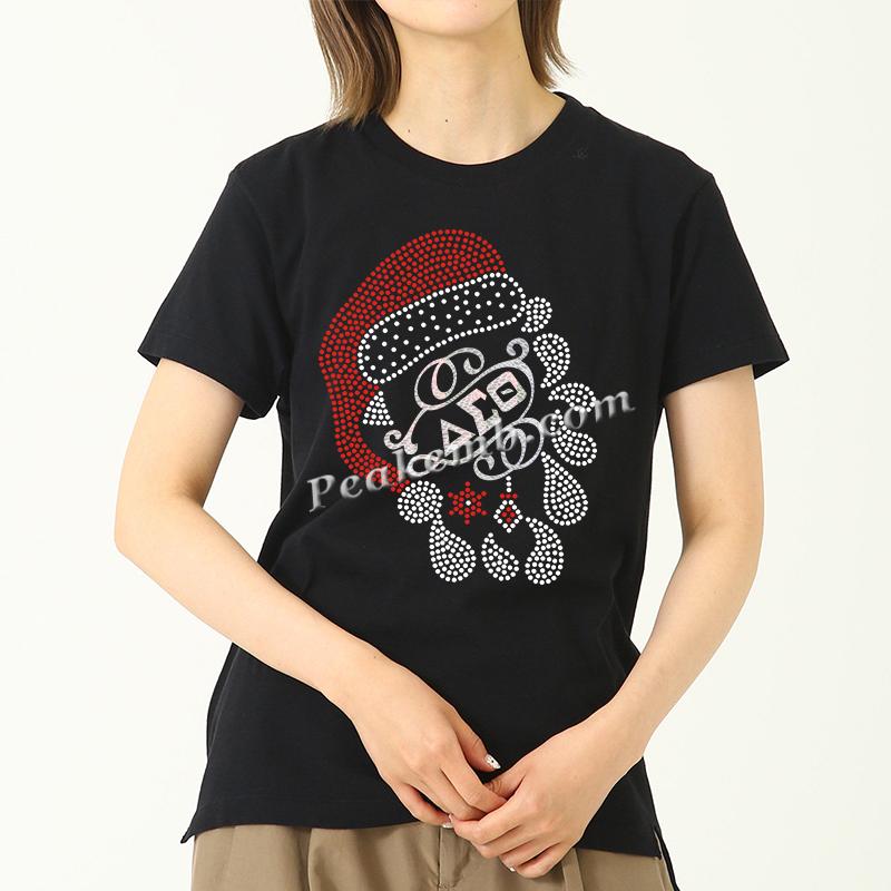 wholesale Delta Sigma Theta (??????) santa claus face design rhinestone iron on transfers 7 wholesale Delta Sigma Theta (??????) santa claus face design rhinestone iron on transfers - Image 5
