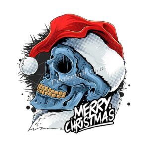 wholesale skull w/ hat merry christ …